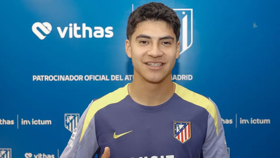 Obed Vargas ya entrena con el Atlético de Madrid | Atlético de Madrid
