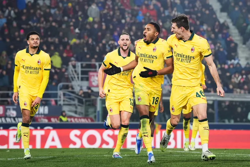 Milan ante Bolonia l AP