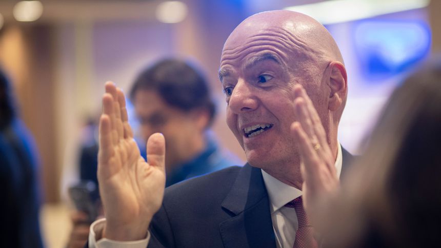 Gianni Infantino, presidente de la FIFA l AP