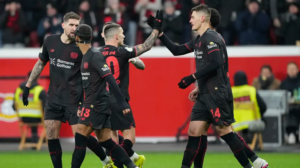 Bayer Leverkusen avanzó en la Copa Alemana | AP