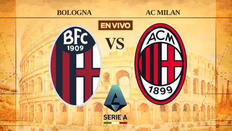 Bologna vs AC Milan Serie A Jornada 23