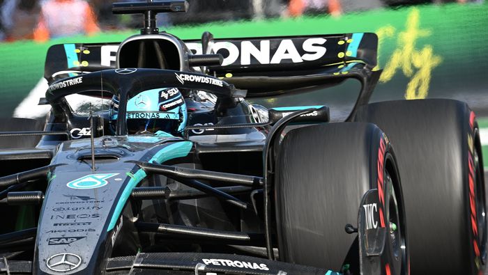 George Russell en el Autódromo Hermanos Rodríguez, durante el Gran Premio de México | MEXSPORT