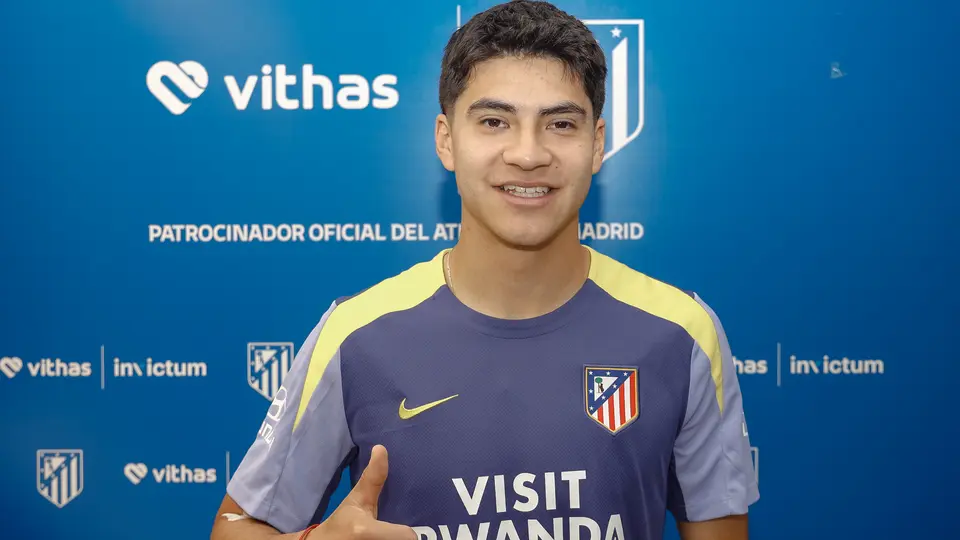 Obed Vargas, nuevo jugador mexicano en el Atlético de Madrid | @Atleti
