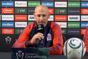 Eduardo Espinel, director técnico de Olimpia, en conferencia de prensa | CAPTURA DE PANTALLA