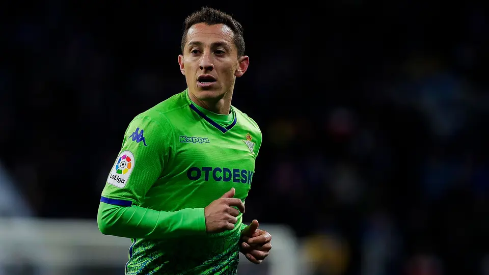 Andrés Guardado, en el Real Betis | MEXSPORT