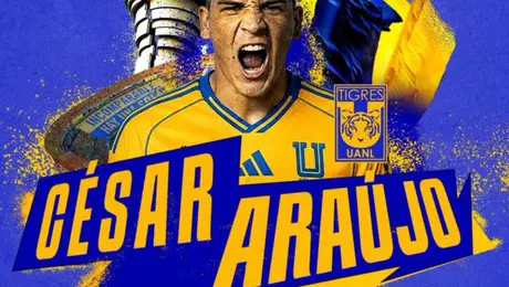 ¡Oficial! César Araújo es presentado como el nuevo fichaje de Tigres