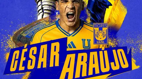 ¡Oficial! César Araújo es presentado como el nuevo fichaje de Tigres