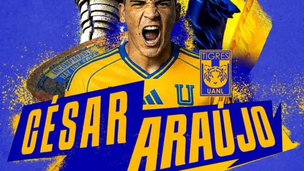 ¡Oficial! César Araújo es presentado como el nuevo fichaje de Tigres