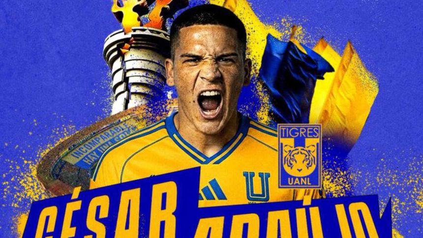 Tigres presenta a César Araujo como su nuevo refuerzo | X @TigresOficial