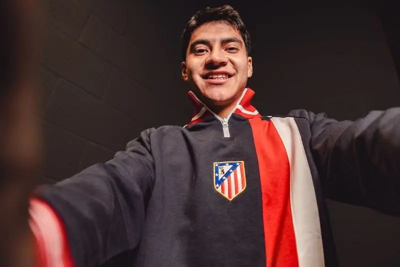 Obed Vargas ya entrena con el Atlético de Madrid | X: @Atleti