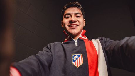 Obed Vargas sobre su llegada al Atlético de Madrid: "Es un sueño hecho realidad"