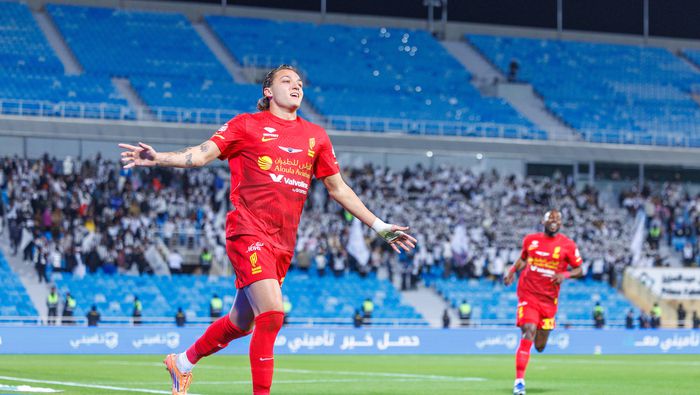 Mateo Retegui en celebración con Al-Qadisiyah | GROSBY GROUP