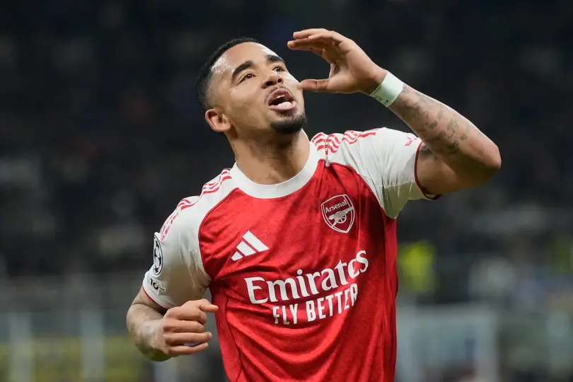 Gabriel Jesus, delantero de Arsenal | AP