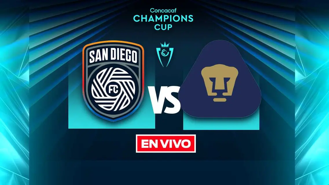 San Diego FC vs Pumas Champions Cup Primera Ronda Ida
