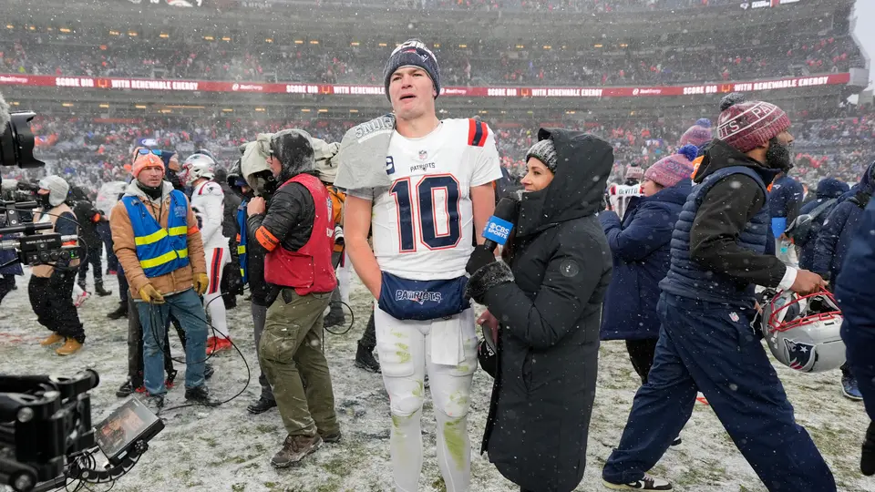 ¿Tendrá problemas en el Super Bowl? Drake Maye revela cómo avanza lesión en su hombro derecho