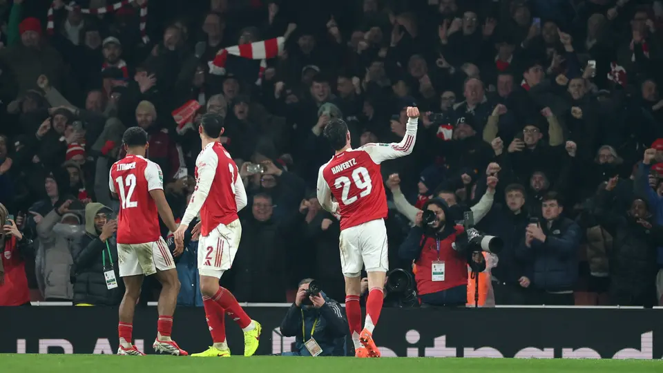 Arsenal vence a Chelsea en casa y finiquita su pase a la Final de la Copa de la Liga Inglesa