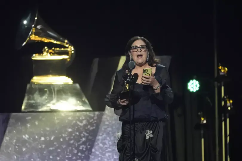 Gabriela Ortiz destacó en la edición 67 de los Premios Grammy al recibir tres reconocimientos en categorías de música clásica./ AP