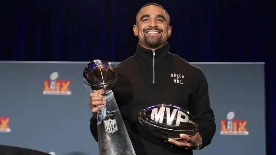 Jalen Hurts, MVP del Super Bowl LIX | AP
