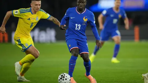 N´Golo Kante con la Selección de Francia I AP