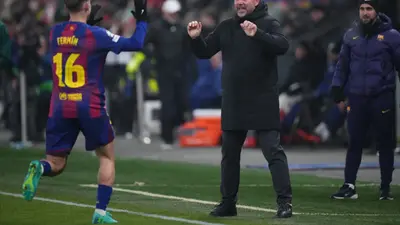 ¿Con contrato vitalicio? Barcelona mantendrá a Hansi Flick "hasta que él quiera", aseguró el presidente Joan Laporta