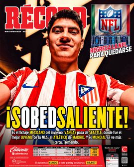 Portada RÉCORD 03 de Febrero de 2026