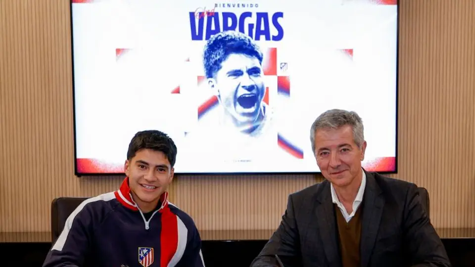 Obed Vargas ya entrena con el Atlético de Madrid | Atlético de Madrid
