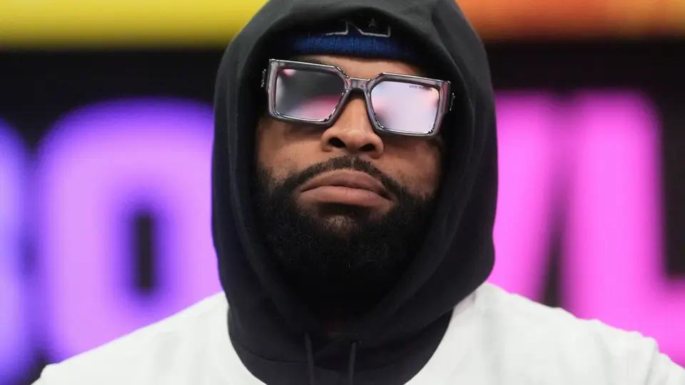 Trent Williams entrenando en el Tazón de los Profesionales | AP