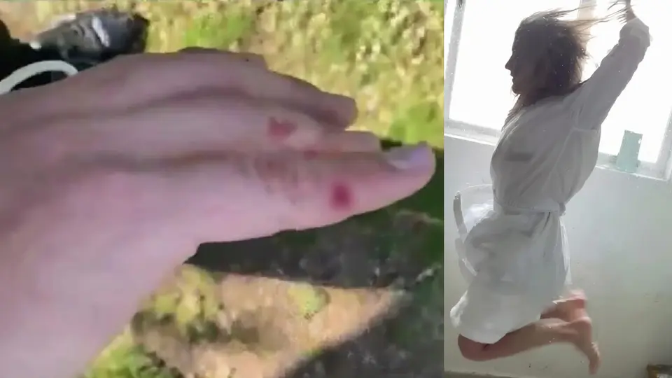 Imelda Tuñón se deja ver en un momento de crisis mientras la graba su esposo fallecido Julián Figueroa / Especia