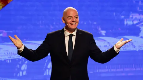Infantino, presidente de la FIFA l AP
