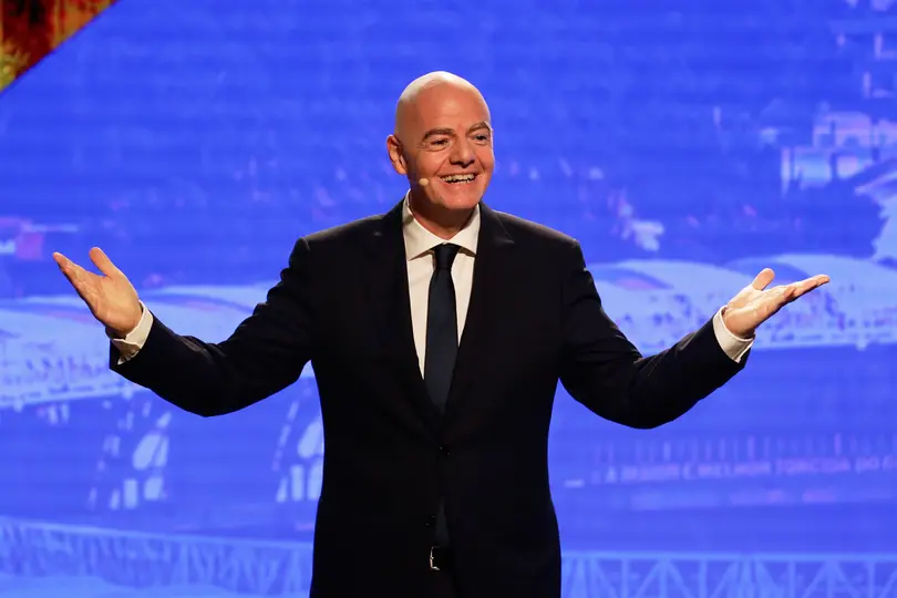 Infantino, presidente de la FIFA l AP