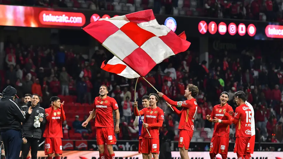 Toluca encabeza el ranking de la CONCACAF para febrero de 2026