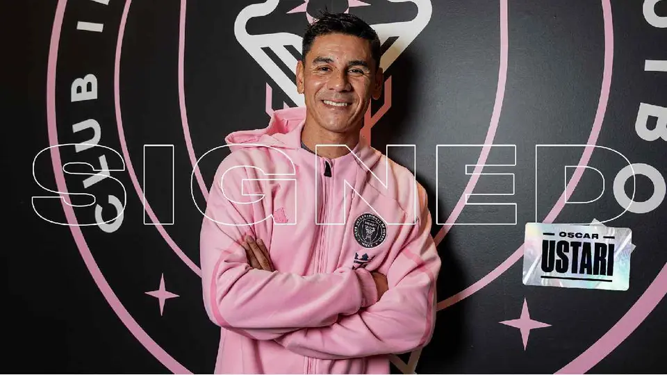 Ustari en instalaciones del Inter Miami l X:InterMiamiCF