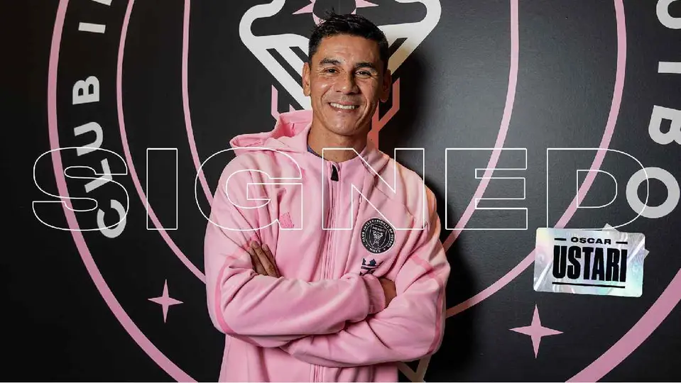 Ustari en instalaciones del Inter Miami l X:InterMiamiCF