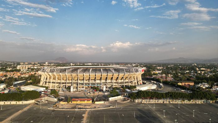 El estadio Banorte continúa con su renovación | AFP