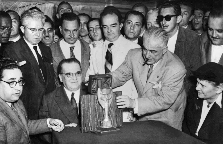 La Copa Jules Rimet en 1950 | AFP