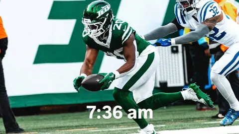 Breece Hall, jugador de los Jets l X:nyjets