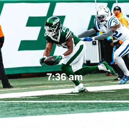 Breece Hall, jugador de los Jets l X:nyjets