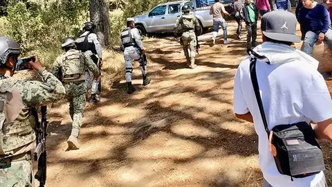 La Fiscalía de Morelos localizó un cuerpo sin vida durante el operativo de búsqueda en la zona norte de Cuernavaca./ X