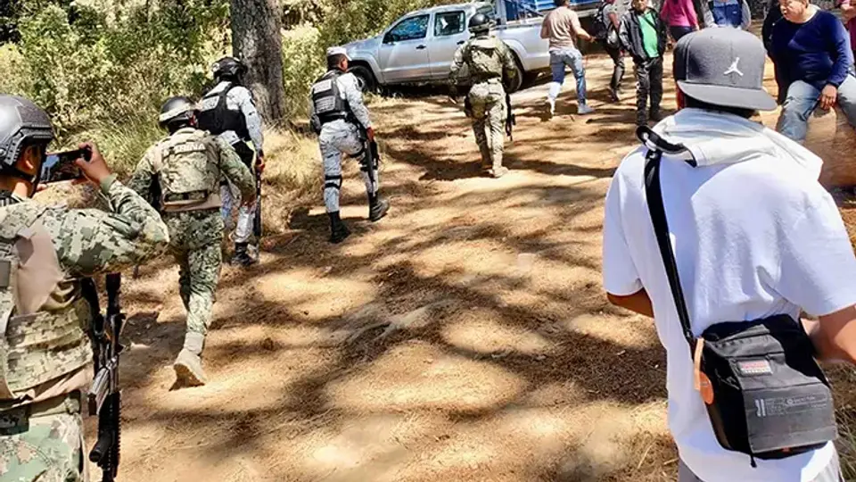 La Fiscalía de Morelos localizó un cuerpo sin vida durante el operativo de búsqueda en la zona norte de Cuernavaca./ X