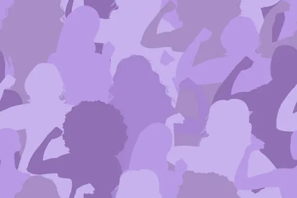 El origen del color morado en el feminismo se remonta a los movimientos sufragistas del siglo XX. / iStock