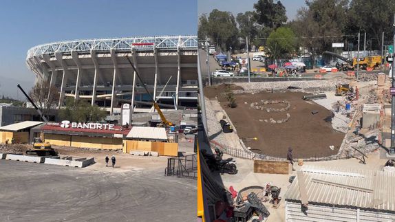 Exterior del Estadio Banorte al 3 de marzo | CAPTURAS RÉCORD