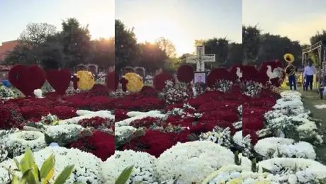 VIDEO: Filtran imágenes de cómo luce la tumba del Mencho en el panteón