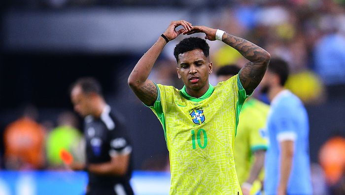Rodrygo en lamento con la Selección de Brasil | MEXSPORT