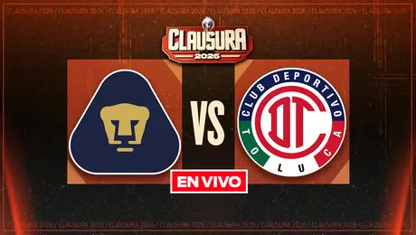 Pumas vs Toluca Liga MX Jornada 9 Clausura 2026