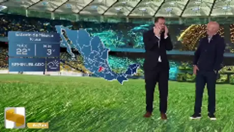¿Cómo está el pronóstico, doctor? Martinoli se convierte en el ‘Chico del Clima’ de Azteca Noticias