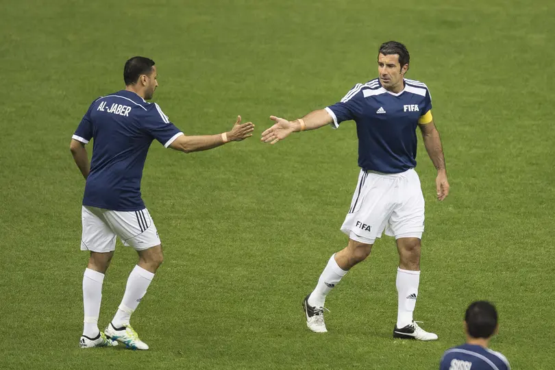 Luis Figo ha sido parte de muchos partidos de leyendas | MexSport