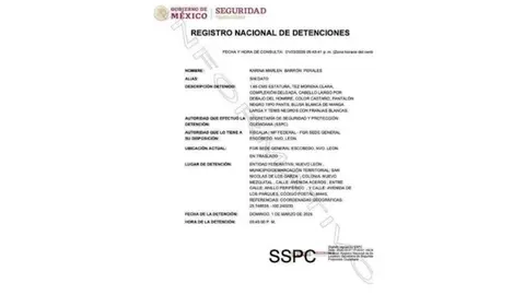 Un juez federal dictó prisión preventiva mientras la FGR continúa con las investigaciones./ RS