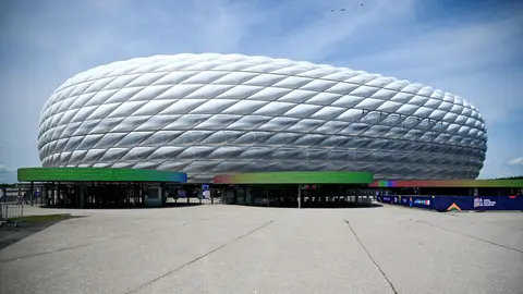 El Allianz Arena utiliza la tecnología EFTE | AFP