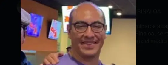 Juan Díaz, colaborador de N+, fue localizado con vida. / RS
