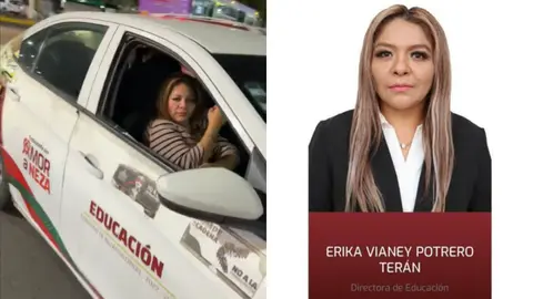Directora de Educación de Neza captada en presunto estado de ebriedad en auto oficial